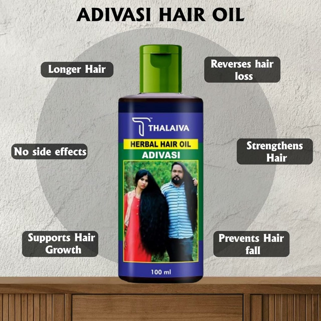 Adivasi Herbal Hair Oil Natural Pure Herbal