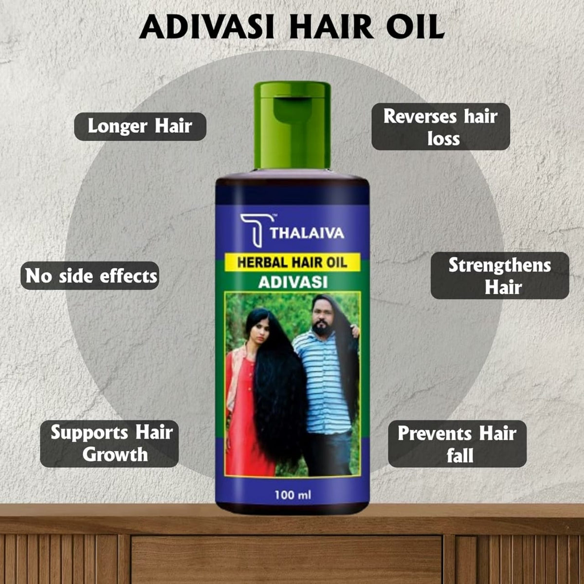 Adivasi Herbal Hair Oil Natural Pure Herbal – photo 5