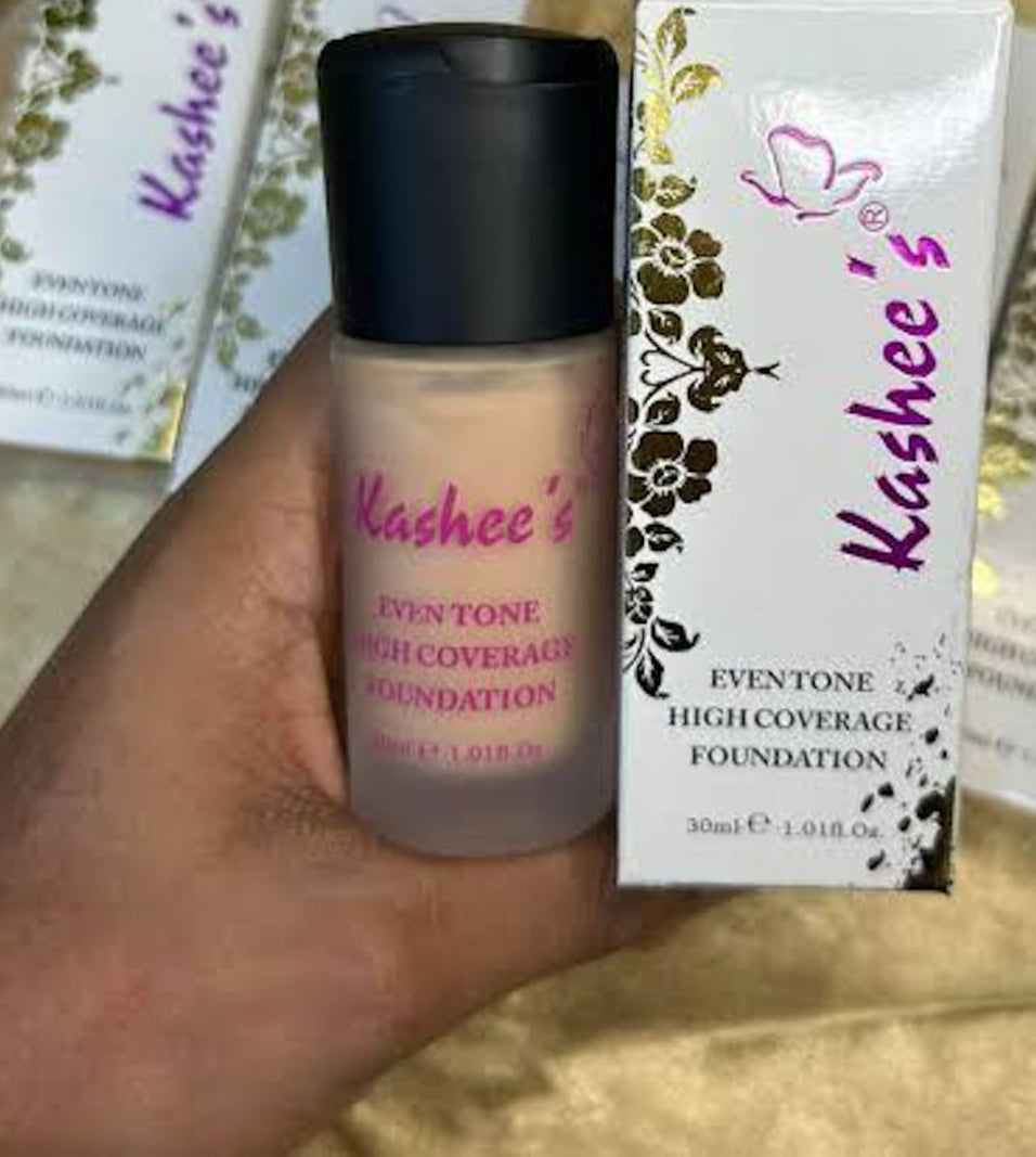 Kashees EvenTone24 Hours Full Coverage Foundation Acne