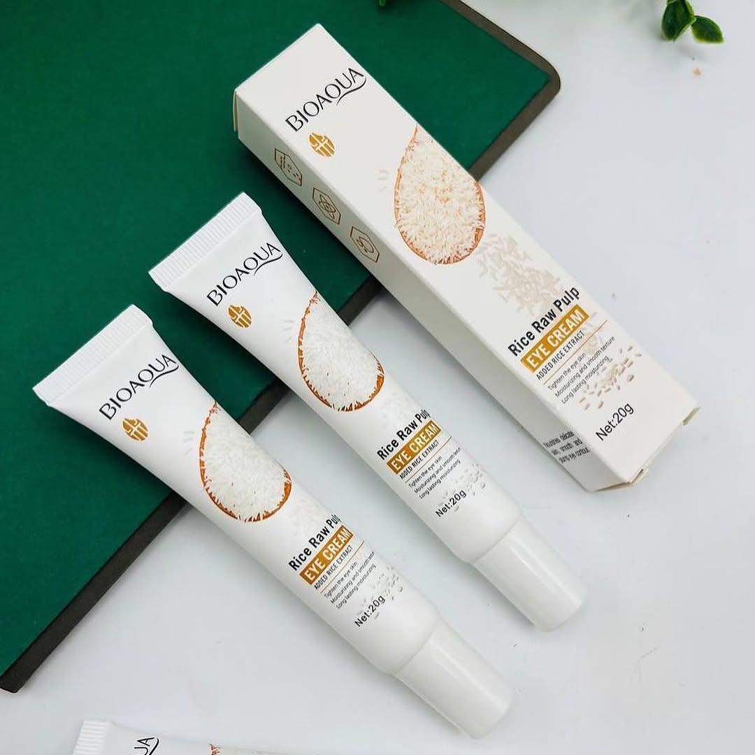 BioAqua Rice Brightening Eye Cream Rice Raw – photo 5