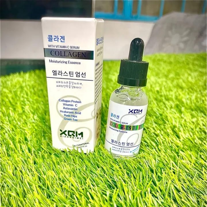 XQM Collagen Moisturizing Face Serum for face Xqm Intensively Nourishes With Vitamin C Serum