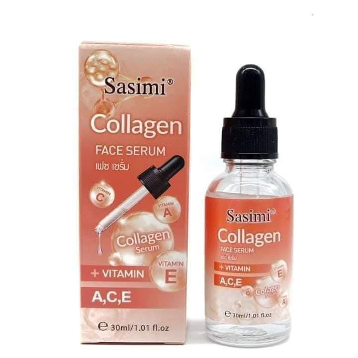 Sasimi Collegen Face Serum High Quality Collagen &amp; Vitamin E Face Serum Helpfull For Fade Sun Spots