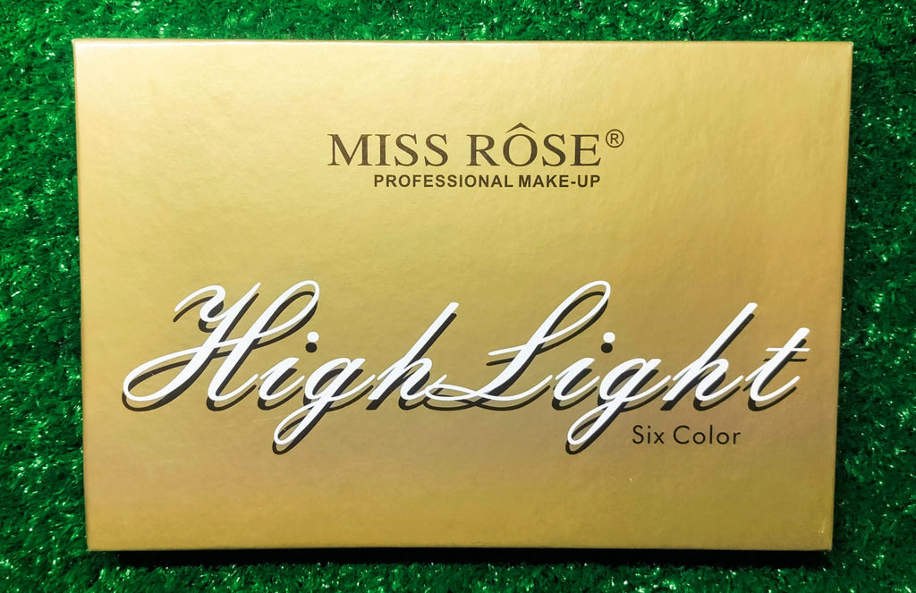 6 in 1 Miss Rose Ultimate Glow Highlighter Kit For Face Smoothness