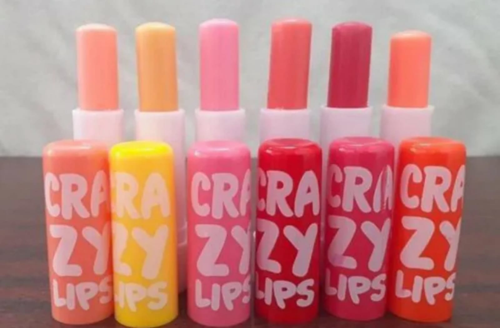 Pack of 3 Crazy Tinted Lip Balm, Magic Chapstick Hydrated &amp; Moisturizing Lip Balm (Random Color)