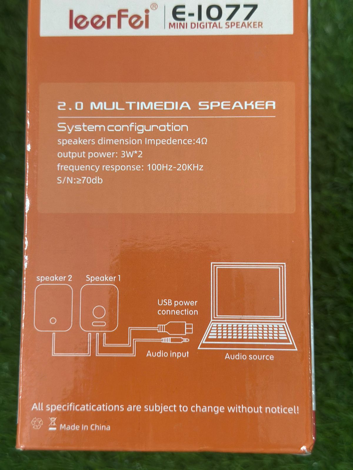 Leerfei Mini Digital Speaker – photo 3