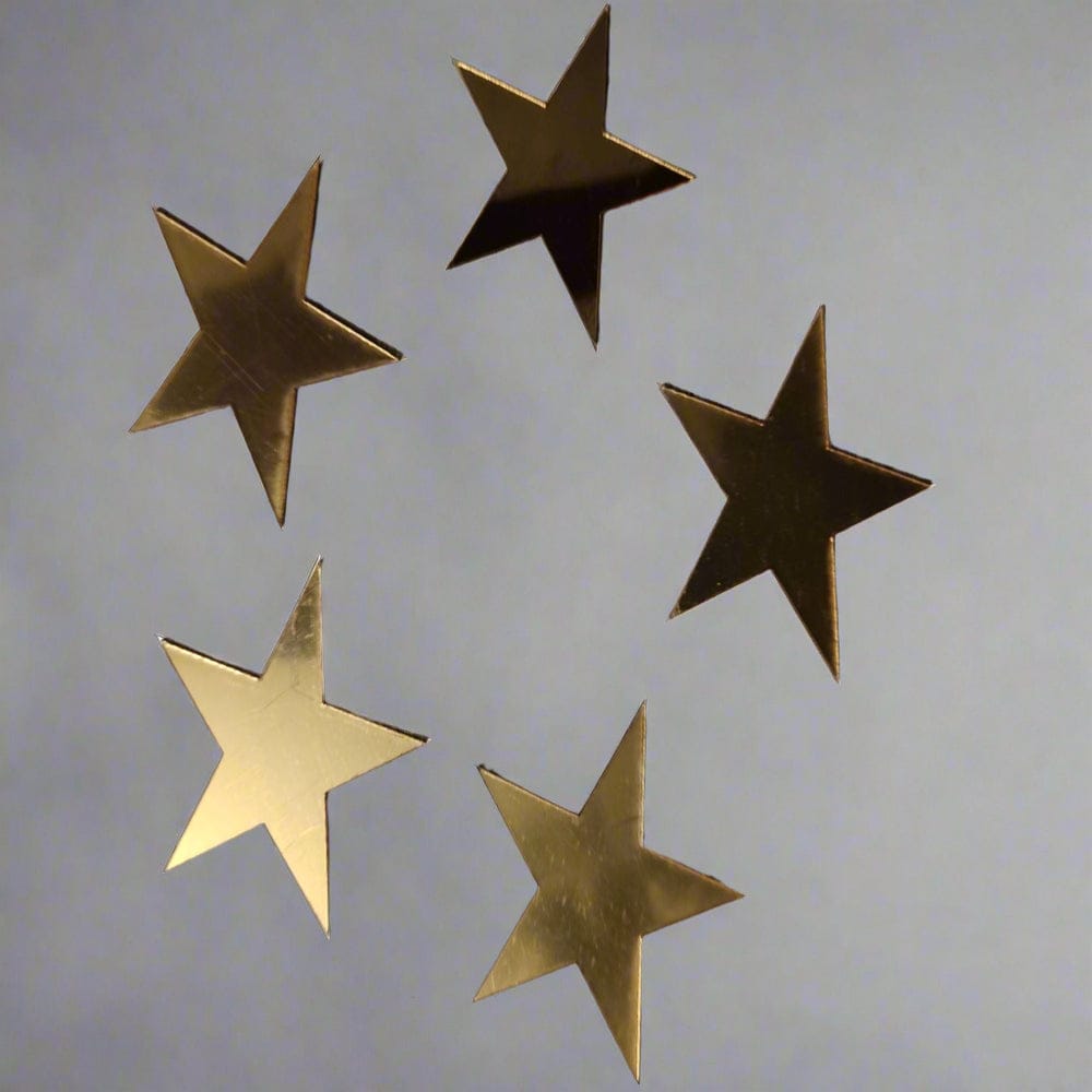 15 stars Mirror Matrial Acrylic Wall Art – photo 3
