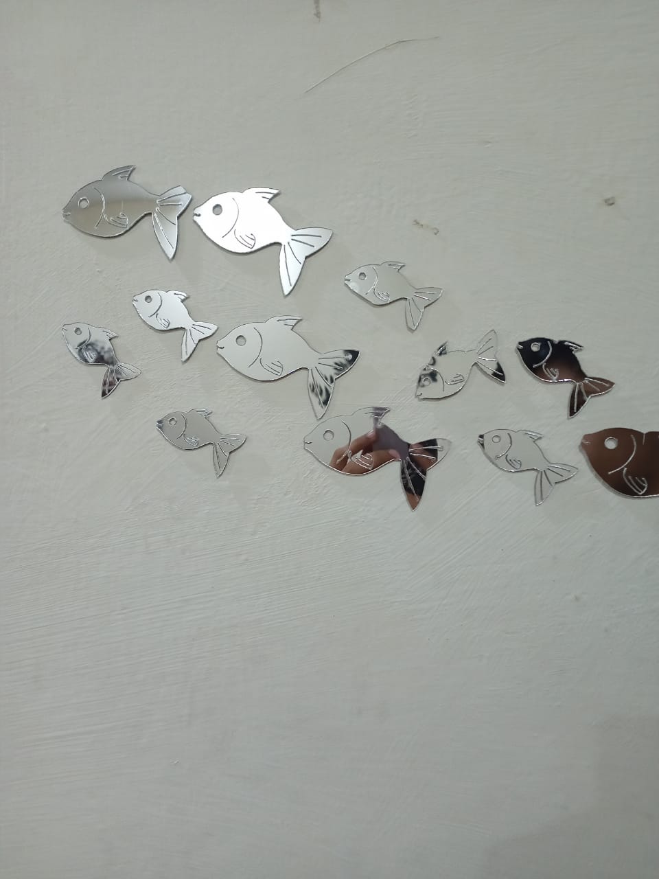 30 Pcs Acrylic Fishes Mirror Wall Art – photo 4