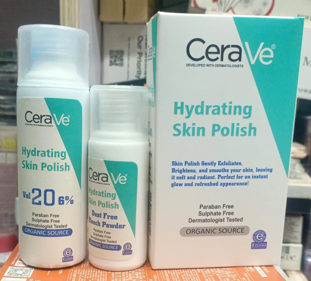 CERAVE HYDRATING SKIN POLISH smoother skin