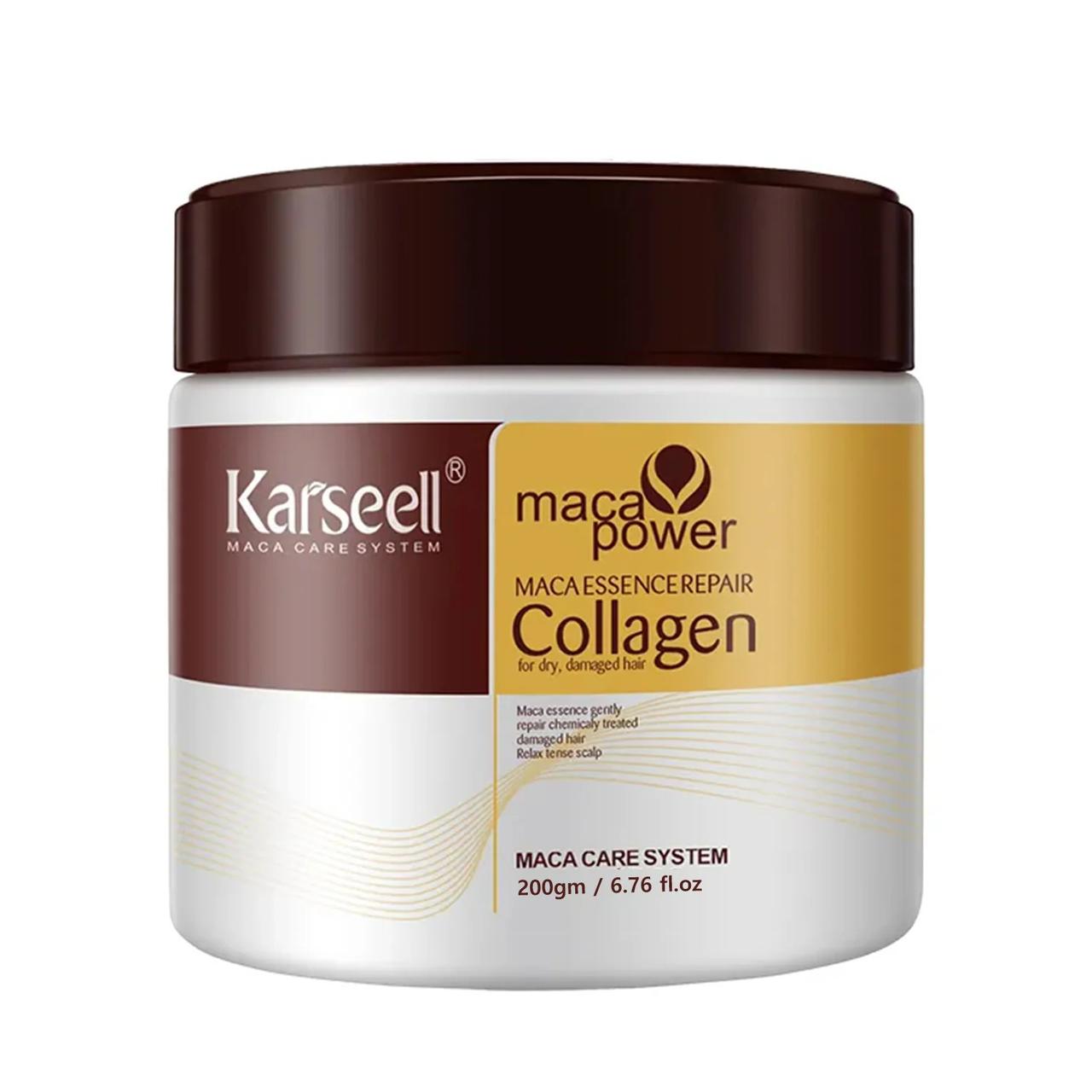 Karseell Hair Mask Collagen Treatment Cream �Argan Oil &amp; Maca Essence, 6.76 fl.OZ - 500ml ( Without Box )