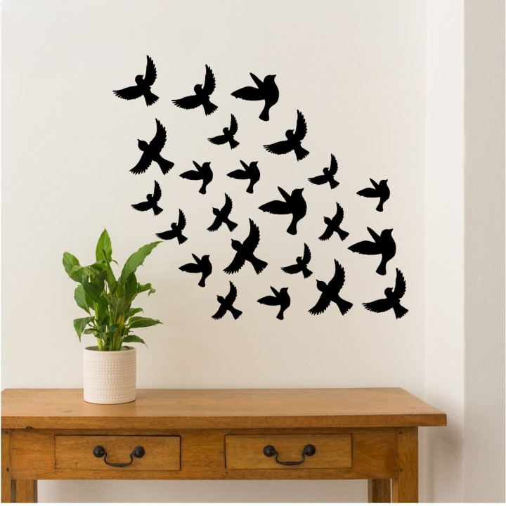 Buy One ( Pack Off 30 ) Get One ( Pack off 30 ) Free 3D Wooden Sparrow? Buy One Get One Free | Wooden Wall Decoration Items for Home, Bedrooms Inspire Kids and Look Decent