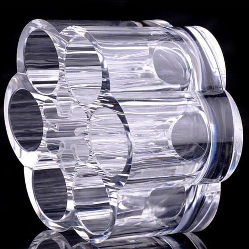 6 Slot Round Shape Lipstick Organizer Flower – photo 3