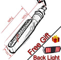 Set of 4 Fancy Indicators for All Bikes + Free Backlight | Compatible with CD 70, 125