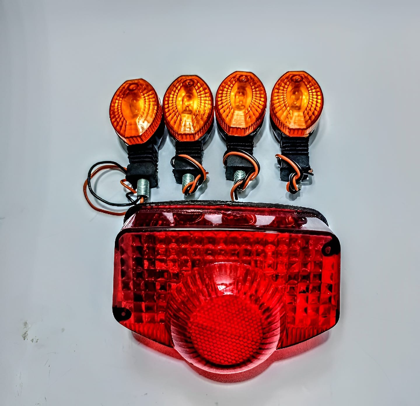 Mini Motorcycle Indicator with Backlight �Suitable for 70cc/125cc Bikes, Compact Design, Fancy Packaging.