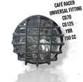 Cafe racer headlight for 70cc and 125cc bikes Simple to set up Headlight for bikes