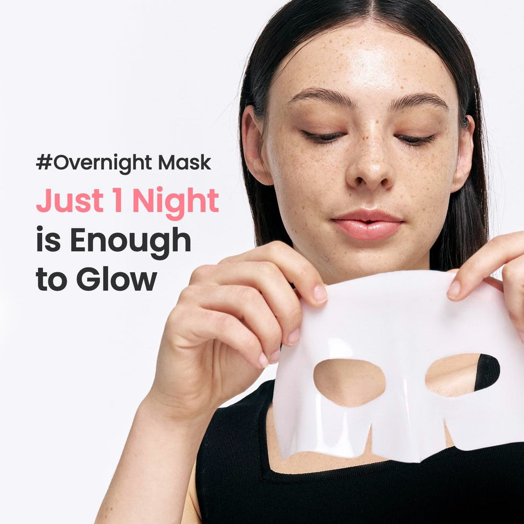 01 Pc Bio-Collagen Real Deep Mask, Hydrating Over Night, Facial Sheet Mask, Pore Minimising, Firming, Collagen Mask, Hydrating Overnight Skin Care Mask - 34gram