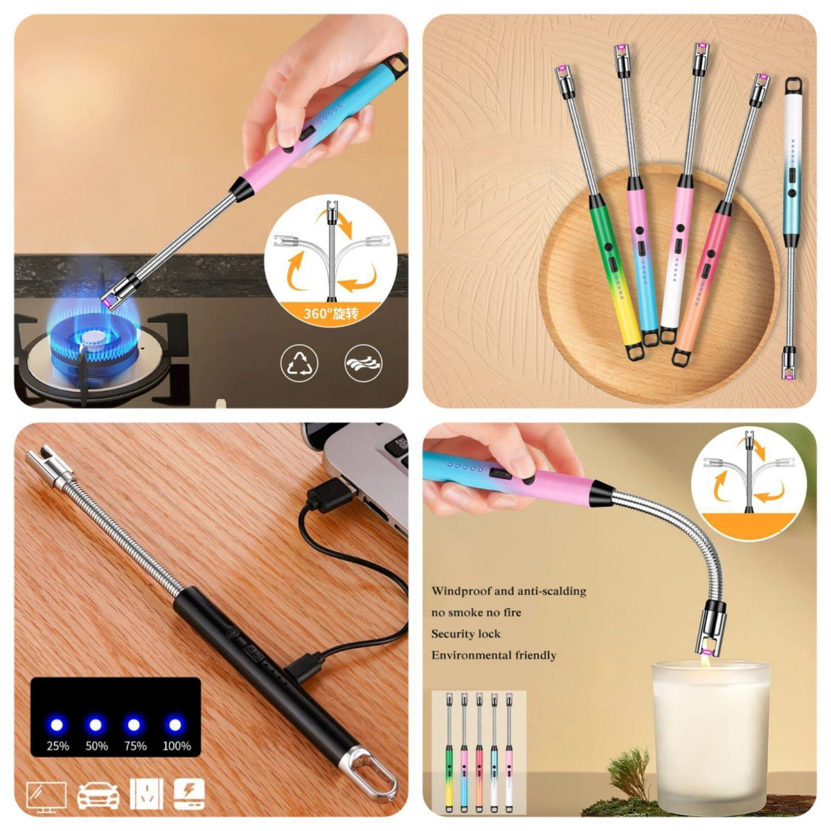 Arc Lighter With Usb Charging – photo 2