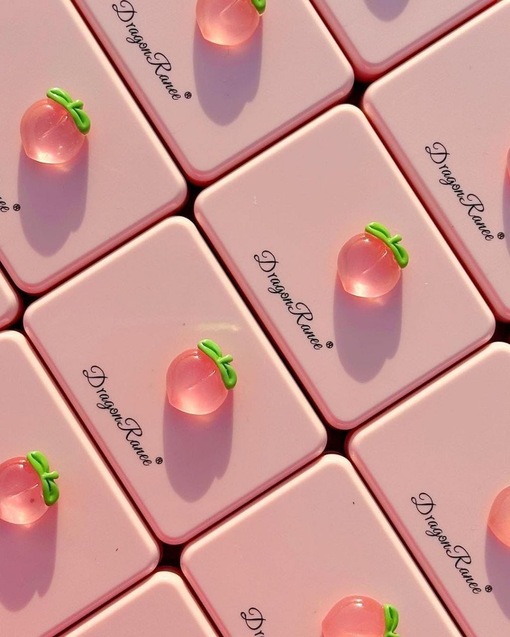 5 Pcs Dragon Ranee Peach Mini Lipstick