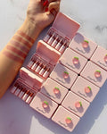 5 Pcs Dragon Ranee Peach Mini Lipstick