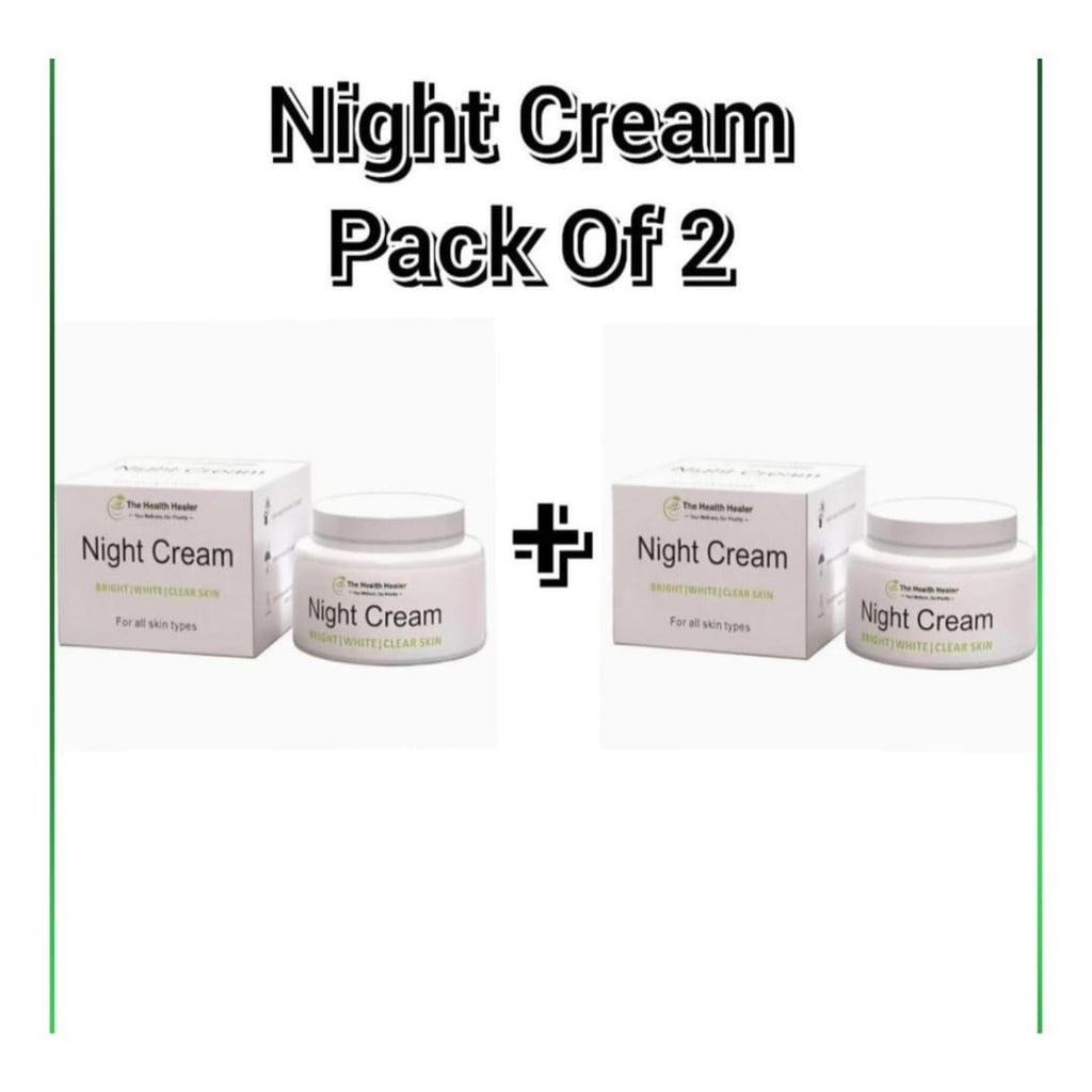Pack of 2 The Health Healer Night Cream 50 Gram | Best Quality Cream | Night Cream