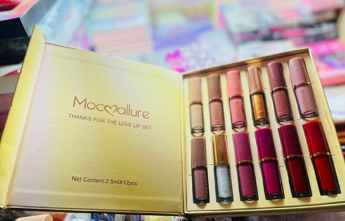 12 Pcs Mocallure Transparent Clear Lip Gloss – photo 3