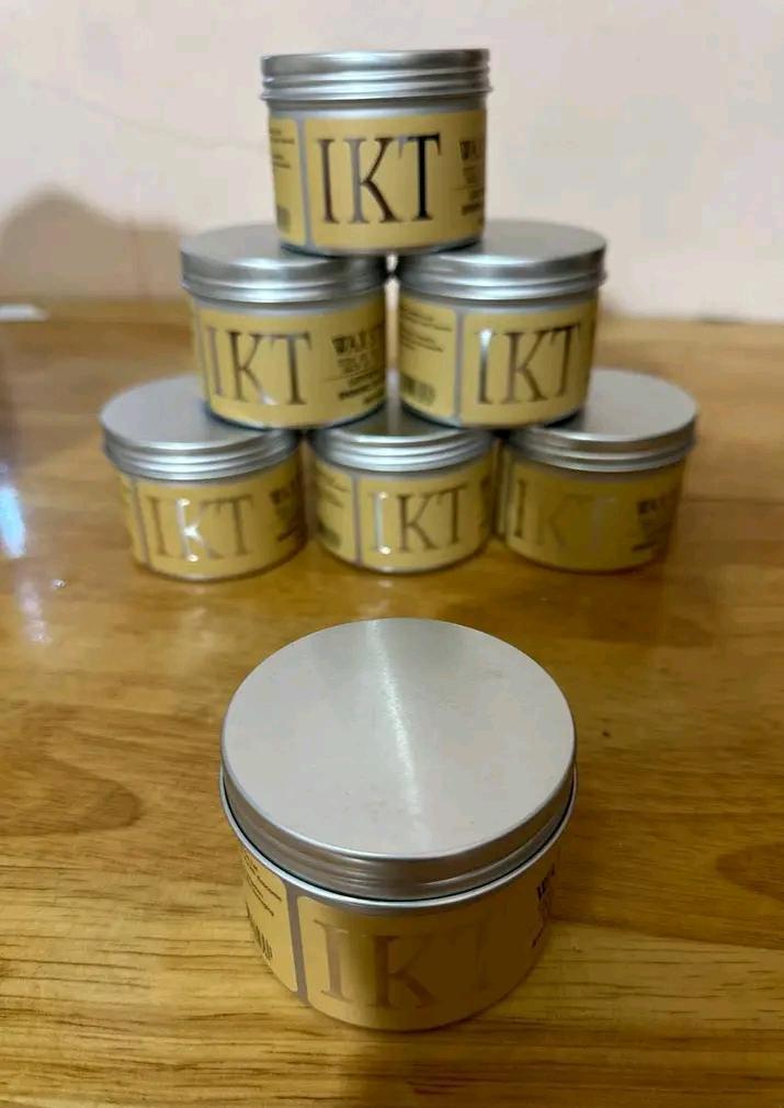 IKT Hair Styling Gel Wax | Styling Hair Frizz Fixed Fluffy  Men Styling Wax Edge Control 130g