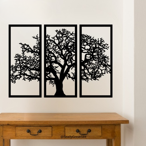 3d Tree wall Art  | Wooden Tree wall Art | Wall decoration | Decor For Home Wall Decoration Attractive Wooden Wall Art