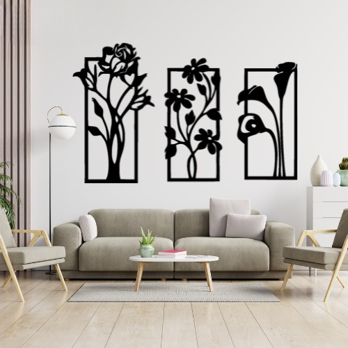 3d Flower Frame wall Art  | Wooden Flower Frame wall Art  | Wall decoration | Decor For Home Wall Decoration Attractive Wooden Wall Art
