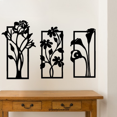 3d Flower Frame wall Art – photo 2