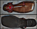 Kolhapuri Slipper Design No. 25-80 �Elegant Brown Handcrafted Footwear (With Box ) - 7