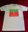 Pakistan Tehreek-e-Insaf (PTI) Style White T-Shirt with attractive Design - PTI Design T-Shirts? �Best Quality T-Shirts For Girls | T-Shirt For Women - T-Shirt For Men - Small