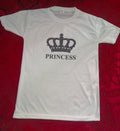 Stylish White T-Shirt with Cute Design �Best Quality T-Shirts For Girls | T-Shirt For Women | Printed T-Shirts - Princes T-Shirts? | Princes Design T-Shirt - Small