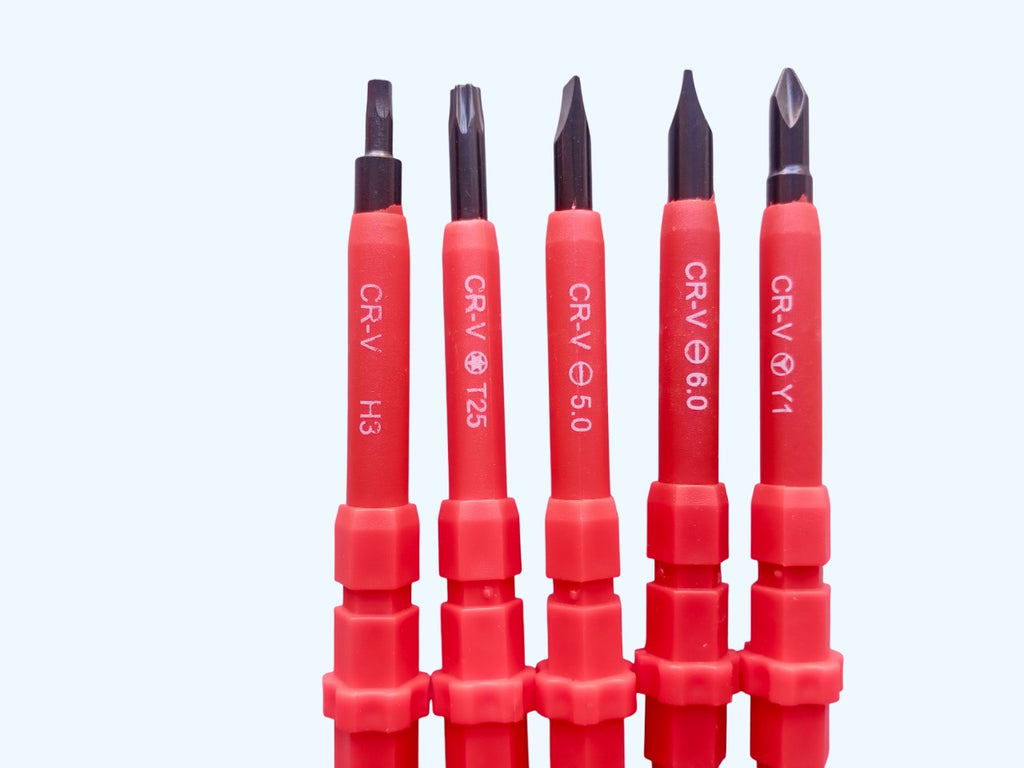 23 in 1 Insulated Screwdriver Set Slotted Screwdriver Bits Kit With Tester Pen Electricians Hand Tools - Tool Set