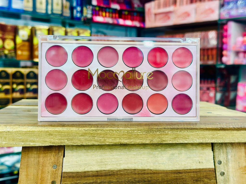 Moccallure Professional 18-Colors Lipstick Kit �Long-Lasting, Hydrating &amp; Compact | Unisex Makeup Set