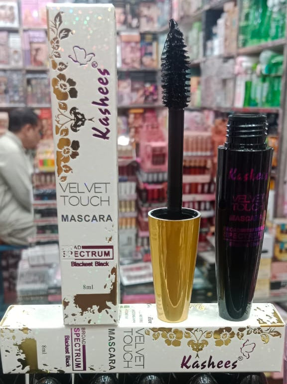 Kashees Waterproof Mascara - Long-Lasting, Smudge-Proof, Volumizing &amp; Defining Formula for Bold Lashes - Best Quality Mascara For Girls - Mascara For Women - Waterproof Mascara