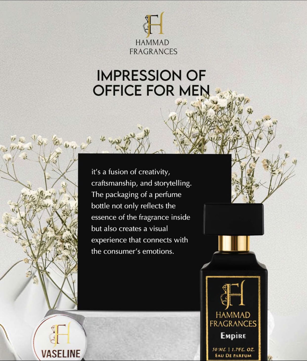 Hammad Fragrances With 6-8 hours long lasting | Best Quality Perfume For Men - EDP Perfume 50 ml - Exotic