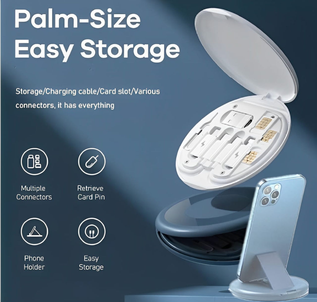 ( 5 in 1 ) Data Cable Set All Solutions in One | Data Cable Set 60w Fast Charging - Random Color