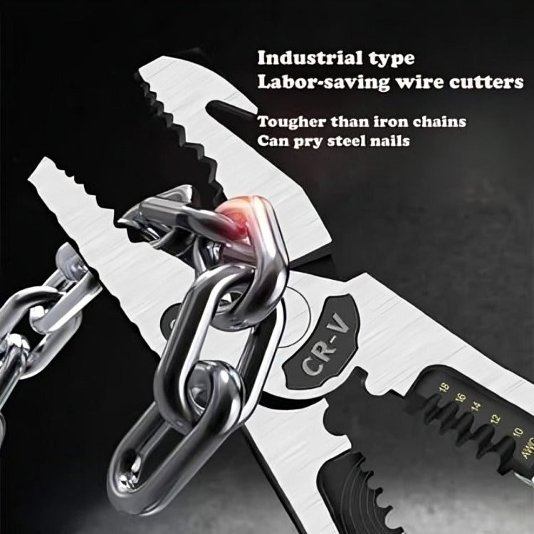 Plier - 5 in 1 Multifunctional Plier | Best Quality Plier For Electric Work | Plier For Household Use &amp; Mechanical Use