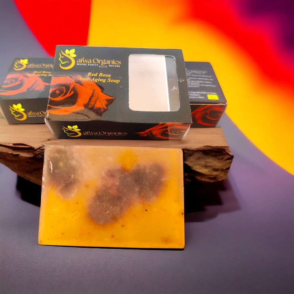 Safwa Organics Charcoal Soap �Deep Clean Detox Bar �Organic Handmade Glow Detox Soap | Best Quality Soap