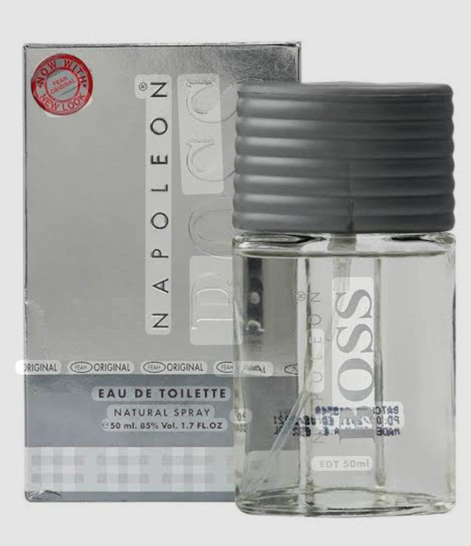 Napoleon Boss Perfume for Men �100ml Eau de Parfum �Bold, Long-Lasting Fragrance with Citrus, Spice, and Woody Notes �Signature Scent for the Modern, Confident Man