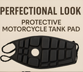 Universal Waterproof Motorcycle Fuel Tank Cushion �Premium Relaxer Tanki Pad &amp; Protective Cover for All Bikes | Anti-Slip, Shock-Absorbing, Weather-Resistant Pad for Comfortable Riding on Any Terrain