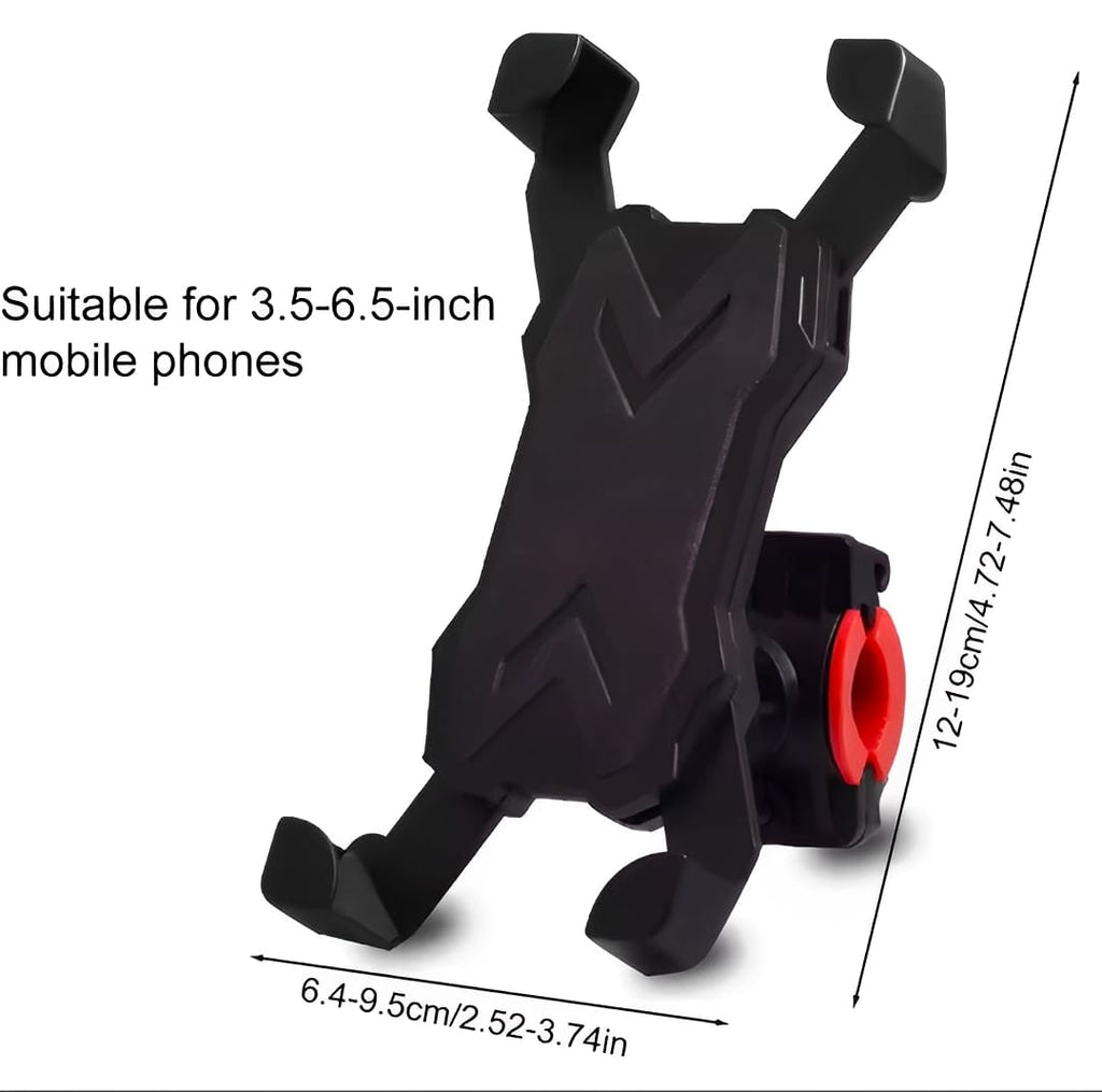 Mobile Phone Holder Stand for Bicycle &amp; Motorcycle �Universal 360? Rotation Mount ( random color)