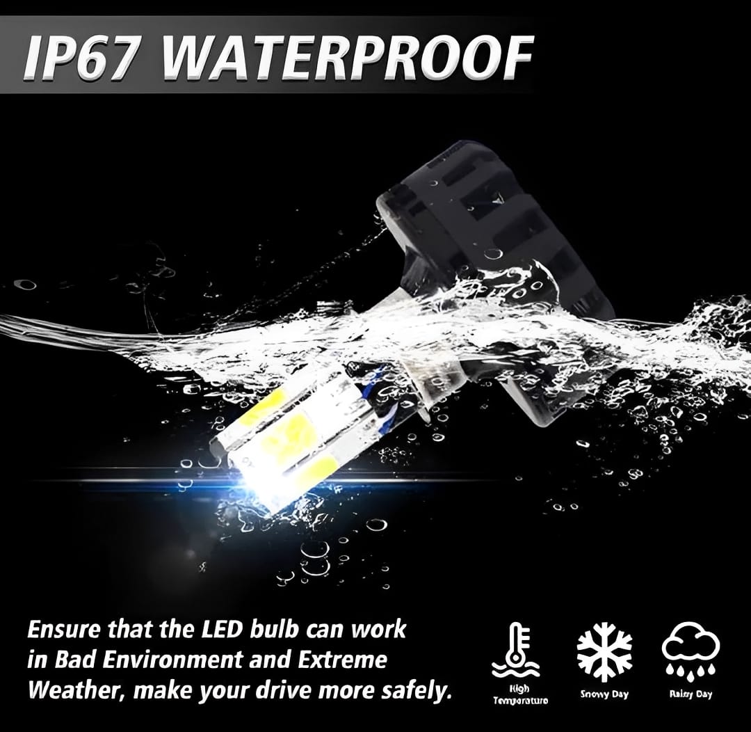 M6 LED Universal Headlight with Fan for All Bikes | universal fitting 3 function High/Low and flasher light