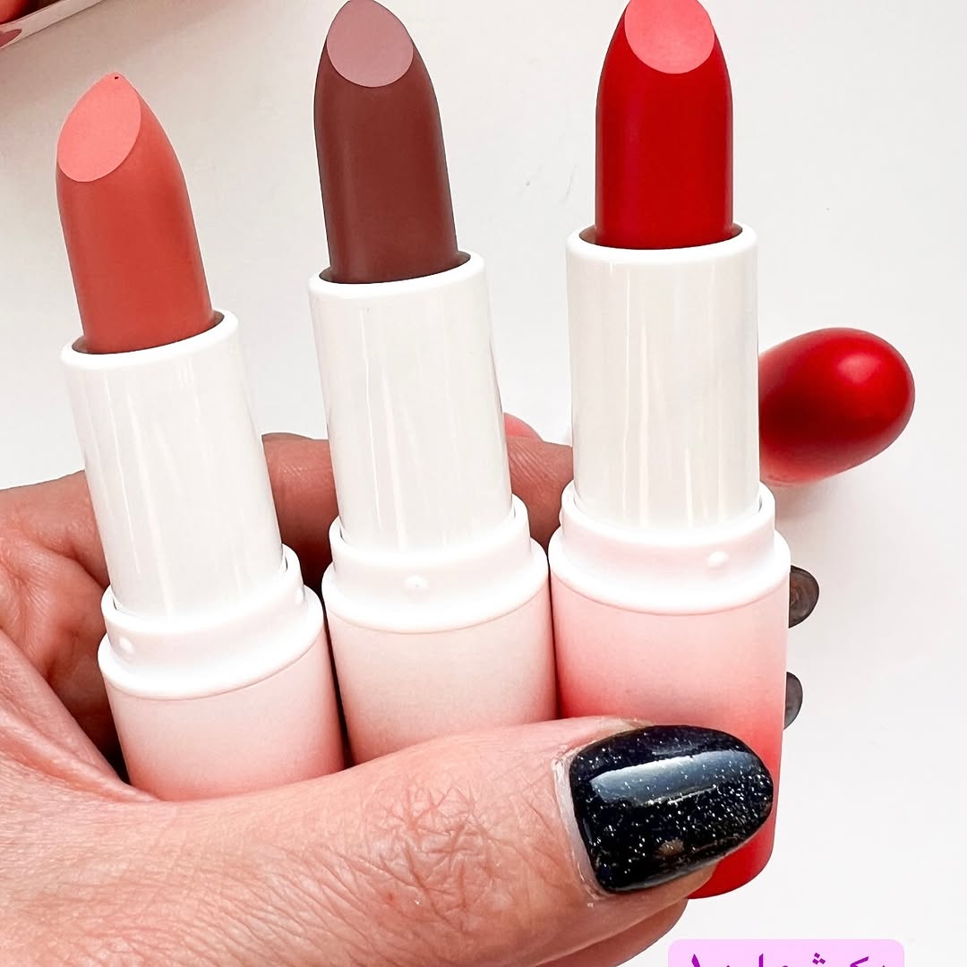 Pack of 3 Color Casting Matte Lipsticks | Vibrant Colors | Smooth Matte Finish | Long-Lasting Beauty