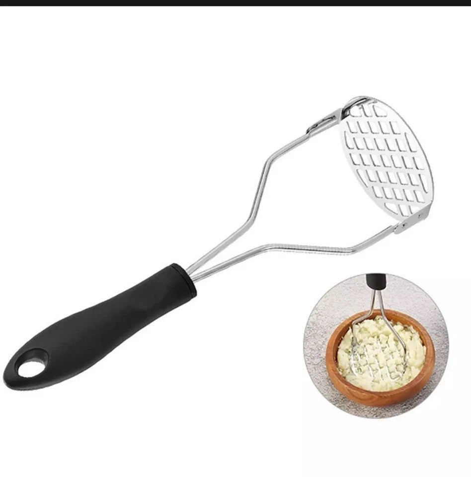 Potato Masher Stainless Steel Manual Kitchen Vegetable – photo 4