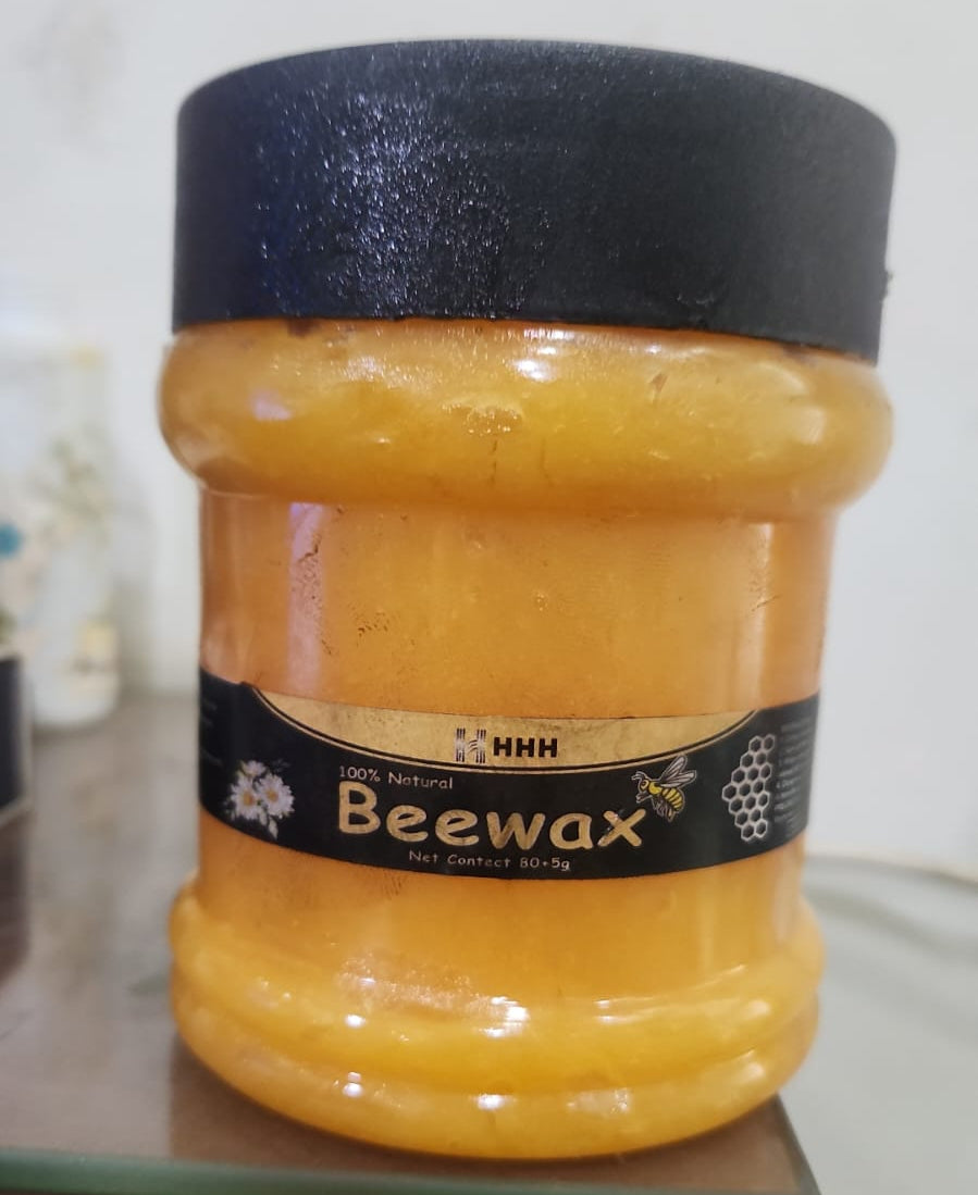 HHH Beewax 500g �Pure, Natural &amp; Multipurpose Beekeeping Wax for DIY, Furniture Shining &amp; Wood Polish