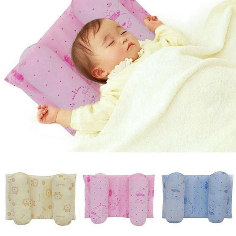 Shaping Baby Pillow  �Baby Pillow Sleep Positioner New Bedding Neck Support Kids Anti Roll Pillow(Random Colors)