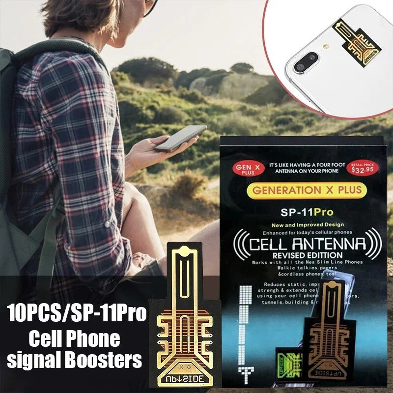 Mobile Phone Signal Booster Portable Phone Signal Enhancement  Stickers for Cell Phone Network