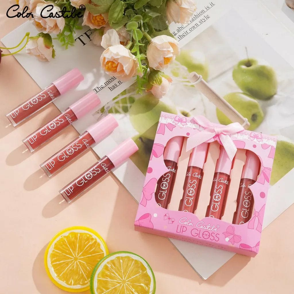 Color Castle [4pcs] Matte Lip Gloss Set | Color castle lipsticks Pack?