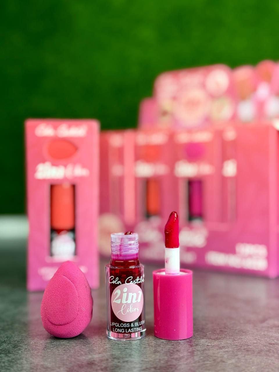 Color Castle 2 in 1 Makeup Deal, Pack Of 2 | Color castle lipsticks Pack