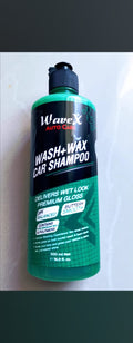 WaveX Auto Care | Wash + Wax Car Shampoo �200ml | Delivers Wet Look &amp; Premium Gloss | Made in Pakistan